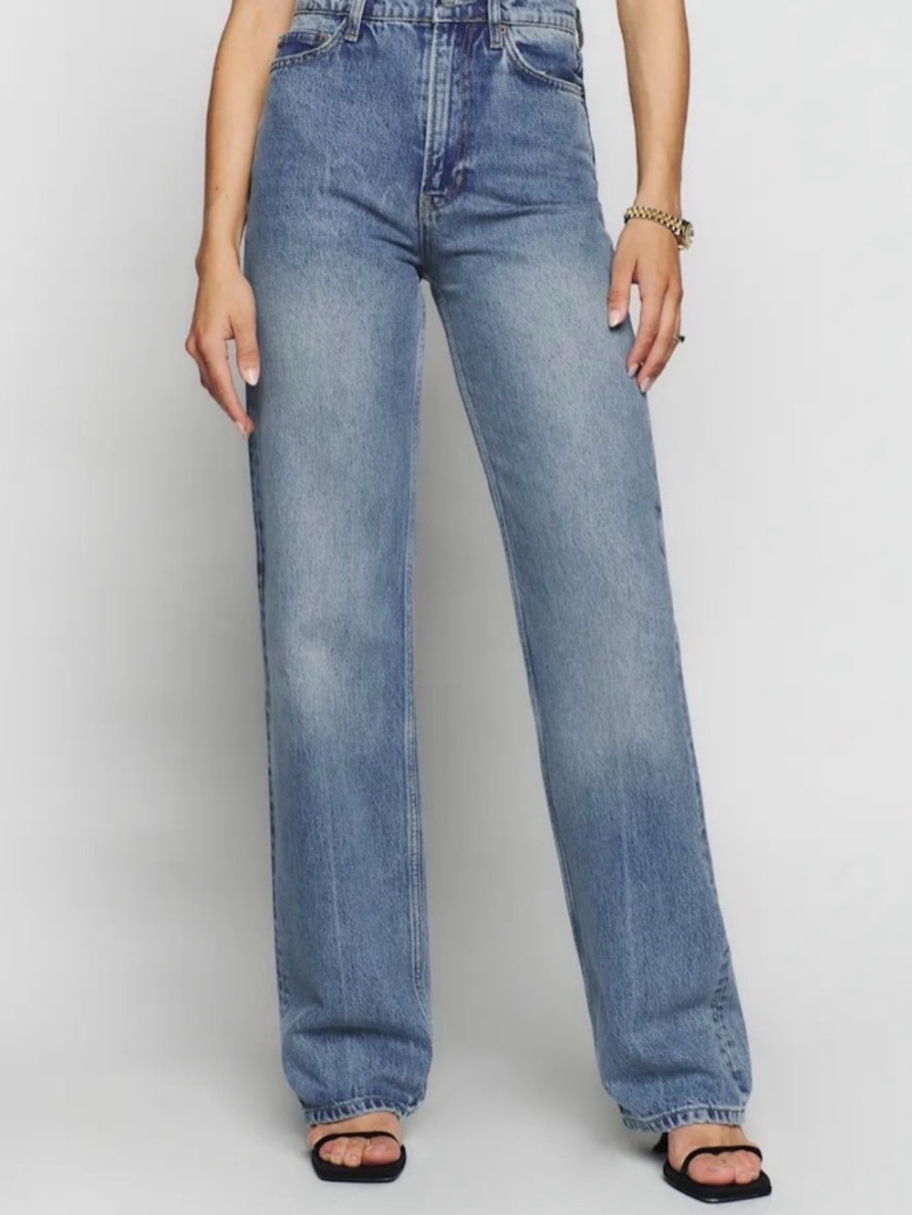 Wide Leg Jeans, High-rise
